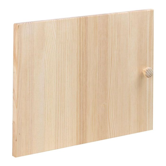 Astigarraga Puerta Gala para Estanterías 45 x 35.5 cm, Madera Natural, Incluye Tirador