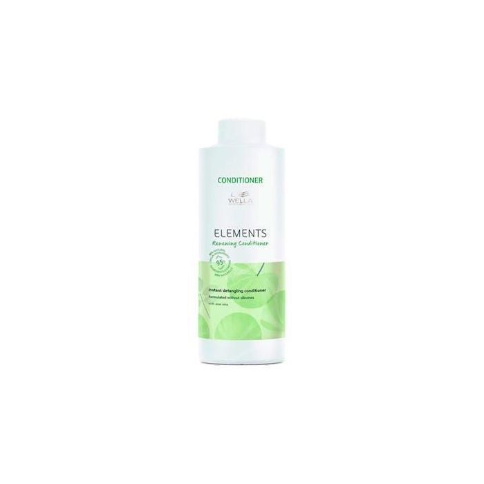 Wella Elements Renewing Conditioner 1000ml Recarga – Desenredante, Anti-encrespamiento, Brillo y Hidratación para el Cabello