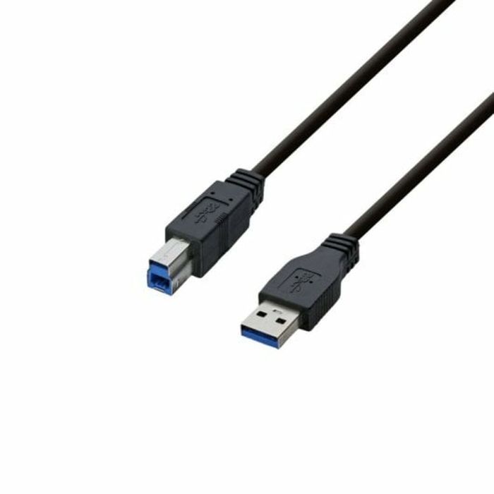 Cable USB PcCom Negro 3 m 2