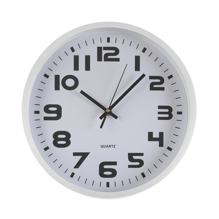 Reloj de Pared Versa Plástico (4,2 x 30,5 x 30,5 cm) Reloj de Pared Versa Plástico (4,2 x 30,5 x 30,5 cm)