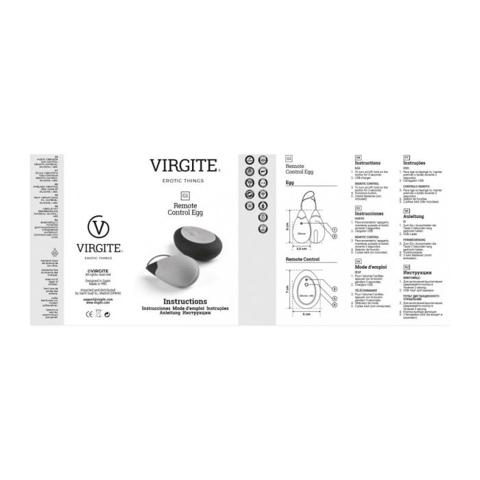 Ejercitador de Suelo Pélvico Virgite 1