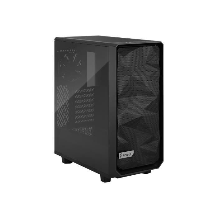 Fractal Design Meshify 2 Compact Negro - Torre PC ATX, Vidrio Templado, 2x140mm + 1x120mm Ventiladores, FD-C-MES2C-03 5