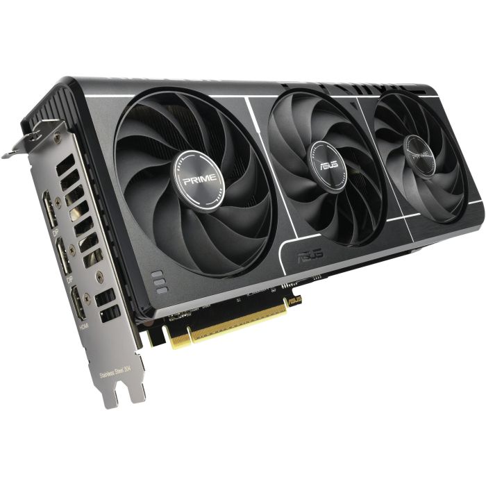 Asus 90YV0LF1-M0NA00 Tarjeta Gráfica Prime Radeon RX 9060 XT OC 16GB GDDR6 Triple Ventilador 0dB Diseño Compacto PCIe 5.0 4