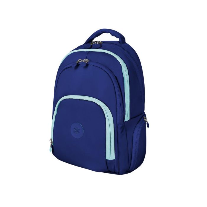 Mochila Antartik Multibolsillo 19 L Compartimento Para Portatil Y Tablet Color Azul Marino 450 X 160 X 300 mm 2