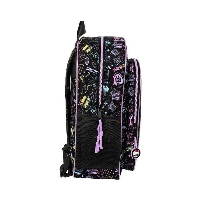 Mochila Infantil Monster High Negro 32 X 38 X 12 cm 2 Mochila Infantil Monster High Negro 32 X 38 X 12 cm 2