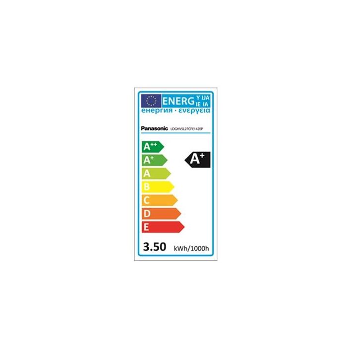 Panasonic-Panalight LDGHV5L27CFE142EP Lámpara LED Esférica Frost E14 3,5W 2700K 180º 3 Panasonic-Panalight LDGHV5L27CFE142EP Lámpara LED Esférica Frost E14 3,5W 2700K 180º 3