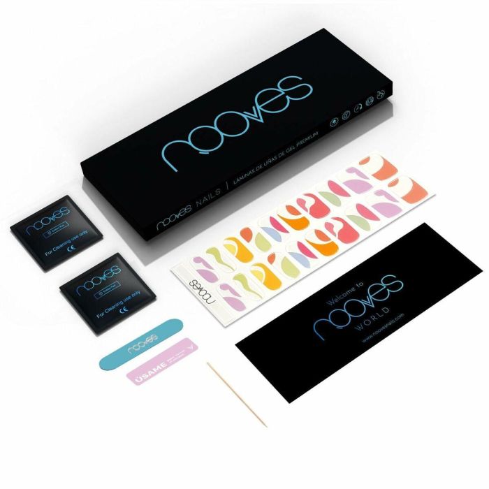 Láminas de Gel para Uñas Nooves Paradise (20 Unidades) 2 Láminas de Gel para Uñas Nooves Paradise (20 Unidades) 2