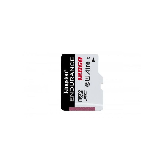 Kingston Tarjeta microSD High-Endurance 128GB UHS-I U1 Clase 10 para Cámaras Vigilancia 24/7, Dash Cam, Body Cam, Full HD, Resistente 0 Kingston Tarjeta microSD High-Endurance 128GB UHS-I U1 Clase 10 para Cámaras Vigilancia 24/7, Dash Cam, Body Cam, Full HD, Resistente 0