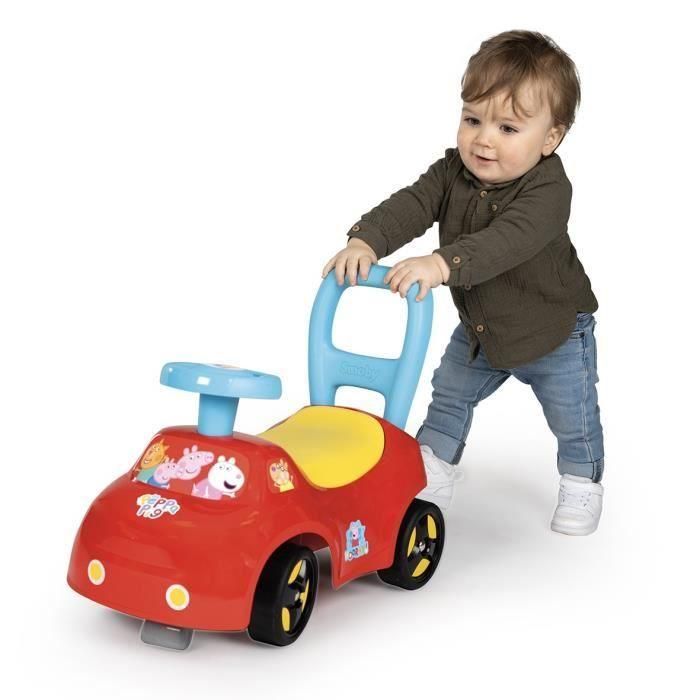 Smoby - Portabebés 2 en 1 - Peppa Pig - Caja bajo el sillín + bocina - A partir de 10 meses - Fabricado en Francia 3 Smoby - Portabebés 2 en 1 - Peppa Pig - Caja bajo el sillín + bocina - A partir de 10 meses - Fabricado en Francia 3