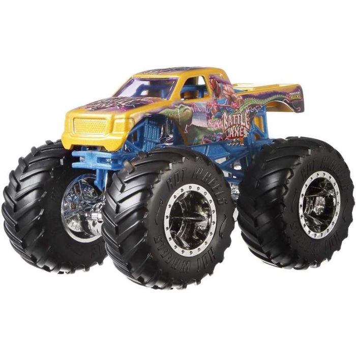 Mattel Coche Básico Monster Trucks Escala 1:64 - Modelos Surtidos