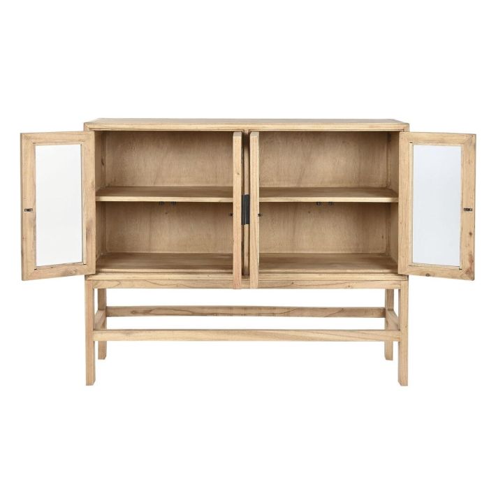 DKD Home Decor Buffet Aparador Mueble Salón Comedor Tradicional Mindi y Cristal 120x41x100 cm 6 DKD Home Decor Buffet Aparador Mueble Salón Comedor Tradicional Mindi y Cristal 120x41x100 cm 6