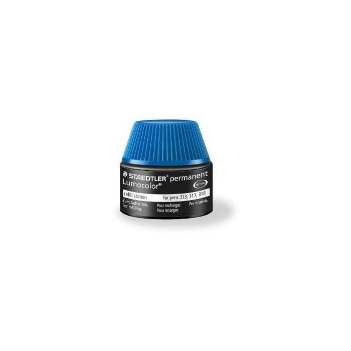 STAEDTLER Tinta de Recarga Lumocolor Permanente Azul