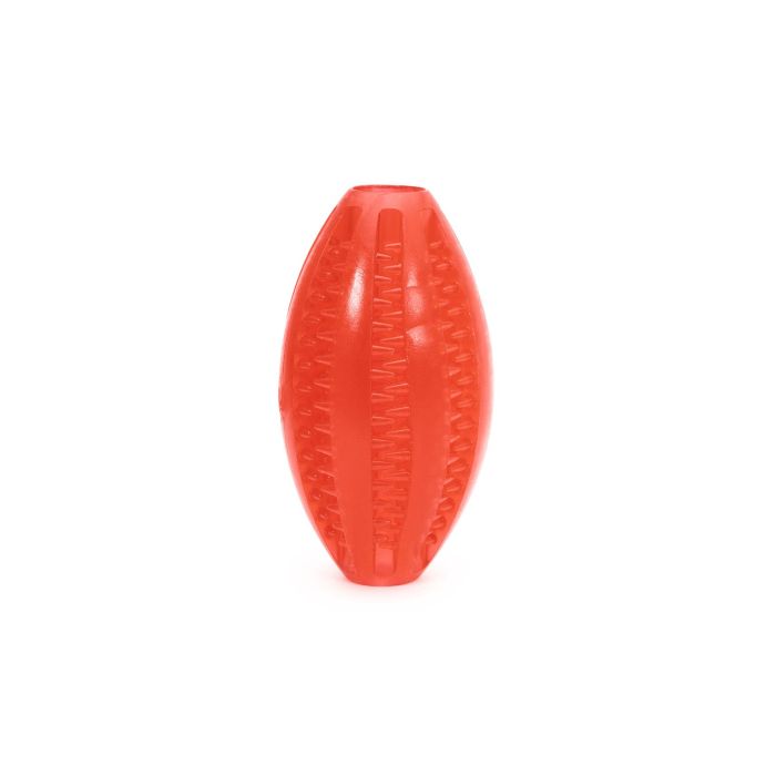 Gloria Pelota Dental Rugby TPR 9 cm para Perro Juguete Mordedor Limpieza 6