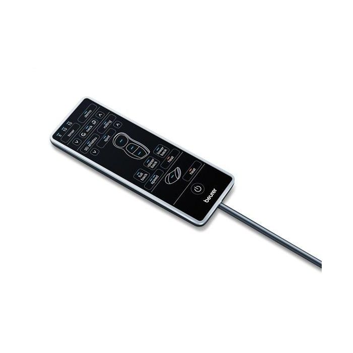 Beurer MG-295 Funda Asiento Masaje Shiatsu 3D con Calor y Luz Color Negro 7