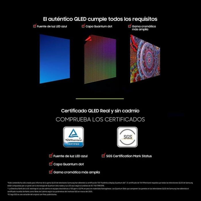 Smart TV Samsung TQ65Q8FAAUXXC 65" (65") 4K Ultra HD (4K Ultra HD) HDR QLED (HDR) (QLED) 7 Smart TV Samsung TQ65Q8FAAUXXC 65" (65") 4K Ultra HD (4K Ultra HD) HDR QLED (HDR) (QLED) 7