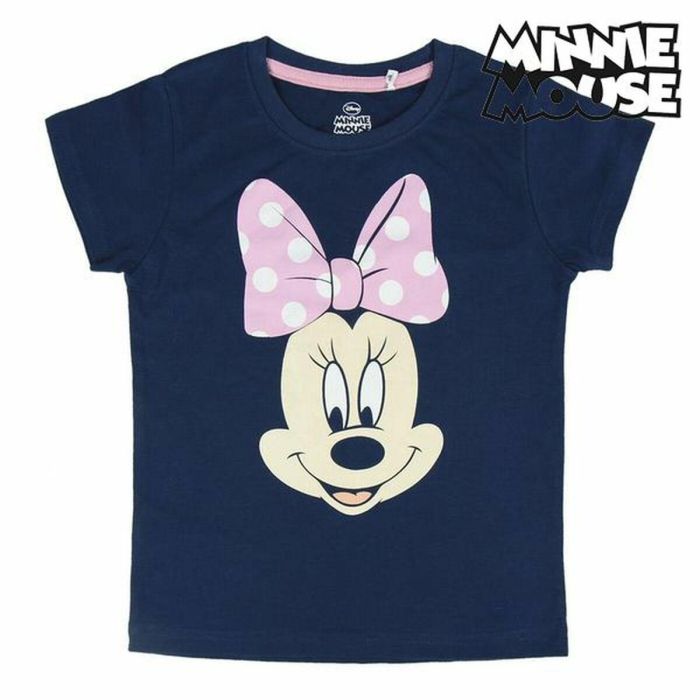 Pijama de Verano Minnie Mouse 73728 Azul marino 4 Pijama de Verano Minnie Mouse 73728 Azul marino 4