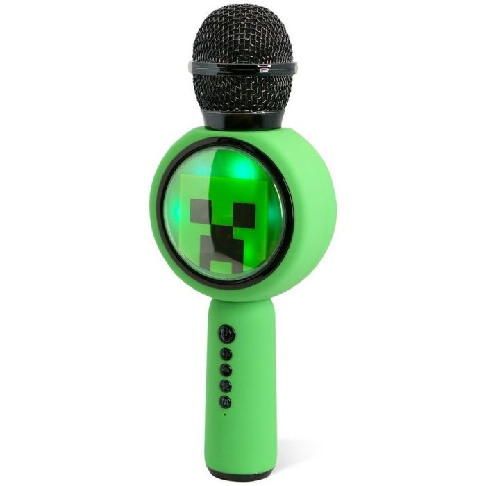 Microfono altavoz LED Minecraft 3
