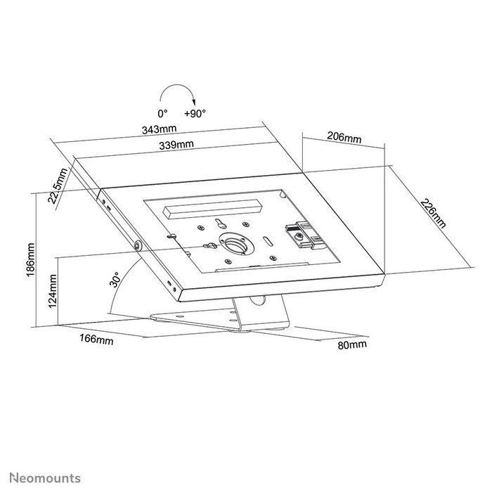 Soporte para Tablet Neomounts DS15-630WH1 Blanco Negro 16 Soporte para Tablet Neomounts DS15-630WH1 Blanco Negro 16