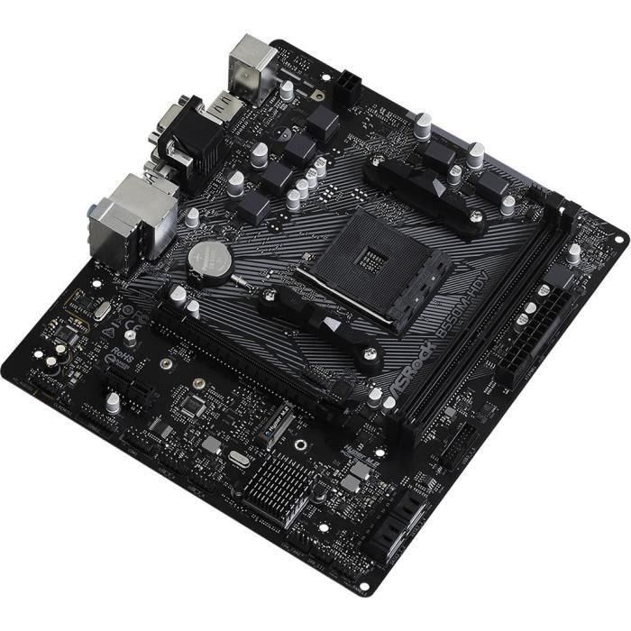 ASRock B550M-HDV Placa Base micro ATX AMD AM4 Ryzen 3000 Series DDR4 para PC 2