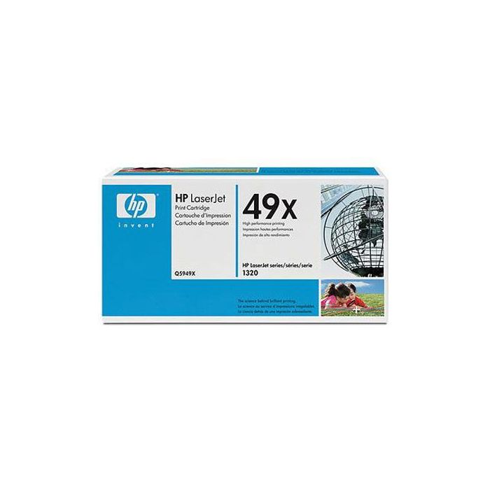 Toner Hp Laserjet Smart 1320- 1320N-1320Nw-1320Tn 3390-3392 49X Negro Alta Capacidad -6.000Pag-