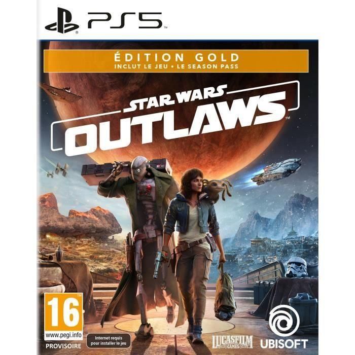 Ubisoft 3307216284512 Star Wars: Outlaws Edición Dorada para PS5 0 Ubisoft 3307216284512 Star Wars: Outlaws Edición Dorada para PS5 0