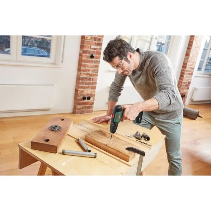 Bosch Taladro atornillador UniversalImpact 18 V (1 x 1,5 Ah) + AL 1810 CV 3 Bosch Taladro atornillador UniversalImpact 18 V (1 x 1,5 Ah) + AL 1810 CV 3