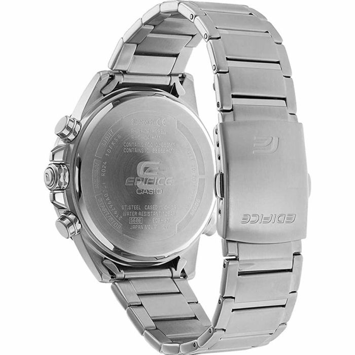 Casio ECB-30D-1AEF CAS4549526322402 Reloj de Pulsera, 52,3 mm, Plateado 1 Casio ECB-30D-1AEF CAS4549526322402 Reloj de Pulsera, 52,3 mm, Plateado 1