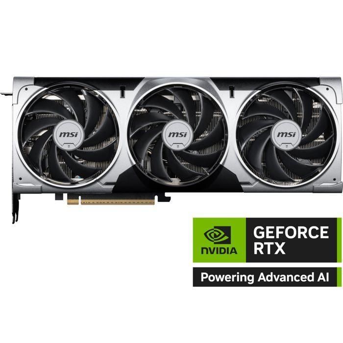 MSI MSI1744399805924 Tarjeta Gráfica VENTUS GeForce RTX 5070 12 GB GDDR7, 3 Ventiladores, Overclocking 1