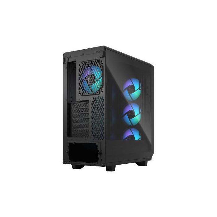 Fractal Design Meshify 2 Compact Lite Negro - Torre PC ATX, micro ATX, Mini-ITX, 3x120mm Ventiladores, Vidrio Templado, FD-C-MEL2C-05 11 Fractal Design Meshify 2 Compact Lite Negro - Torre PC ATX, micro ATX, Mini-ITX, 3x120mm Ventiladores, Vidrio Templado, FD-C-MEL2C-05 11