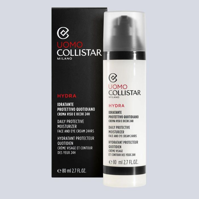 Collistar UOMO HYDRA Crema Hidratante Protector Diario para Hombre Piel Seca/Sensible con Hydra Face & Eye Complex 80 ml 2 Collistar UOMO HYDRA Crema Hidratante Protector Diario para Hombre Piel Seca/Sensible con Hydra Face & Eye Complex 80 ml 2
