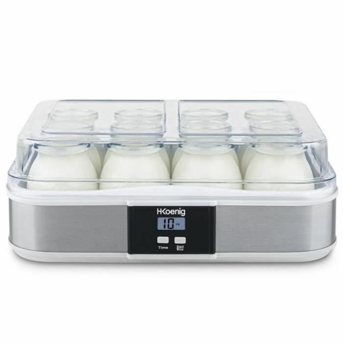 H.Koenig AUC3701335302230 Yogurtera con 12 botes H.Koenig AUC3701335302230 Yogurtera con 12 botes