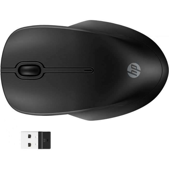 HP 255 Ratón Inalámbrico Dual. Diseño de Tamaño Completo y Ambidiestro. Ofrece Doble Conectividad para Productividad y Confort Diario. 3