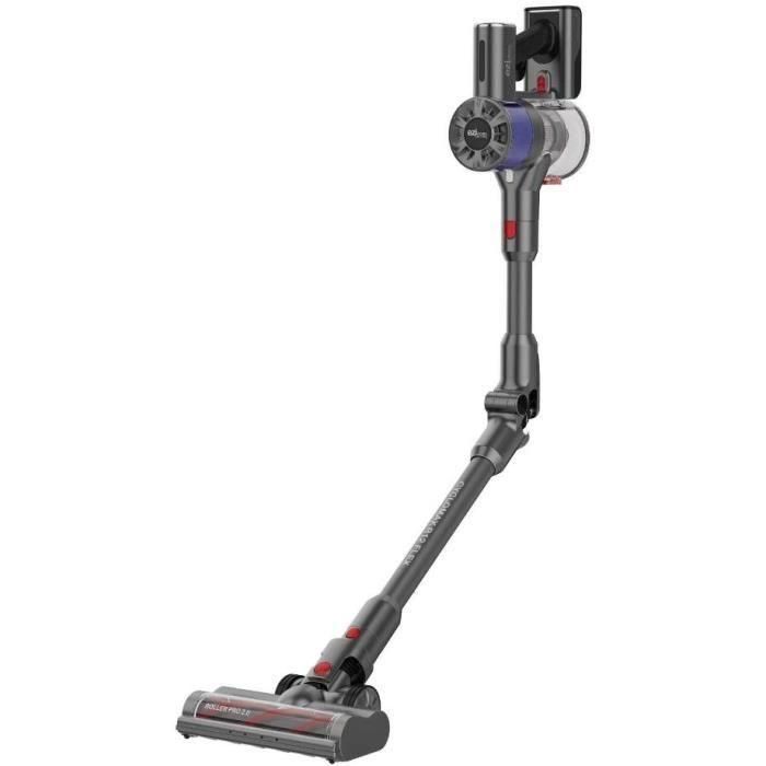 Aspirador escoba inalámbrico - EZICLEAN - Cyclomax R12 Flex - 30 min - 200 W - 20 kPa - Gris 2 Aspirador escoba inalámbrico - EZICLEAN - Cyclomax R12 Flex - 30 min - 200 W - 20 kPa - Gris 2