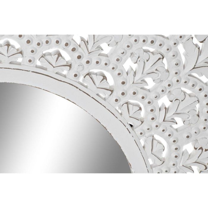 Espejo de pared Home ESPRIT Blanco Indio Decapé 89 x 2 x 89 cm 1 Espejo de pared Home ESPRIT Blanco Indio Decapé 89 x 2 x 89 cm 1