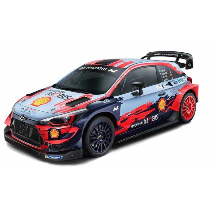Ninco Coche Radio Control Hyundai i20 WRC Escala 1:16, Emisora 2,4 GHz, con Batería y Cargador