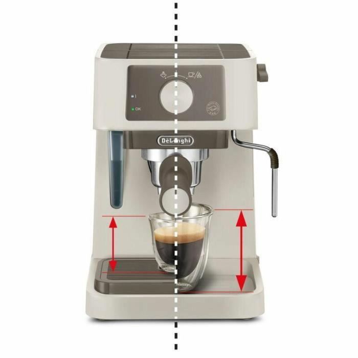 Cafetera espresso - DELONGHI - STILOSA EC235.CR - Bomba individual - Hervidor de acero inoxidable - Compatible con ESE - Boquilla de vapor - Acabado crema 2