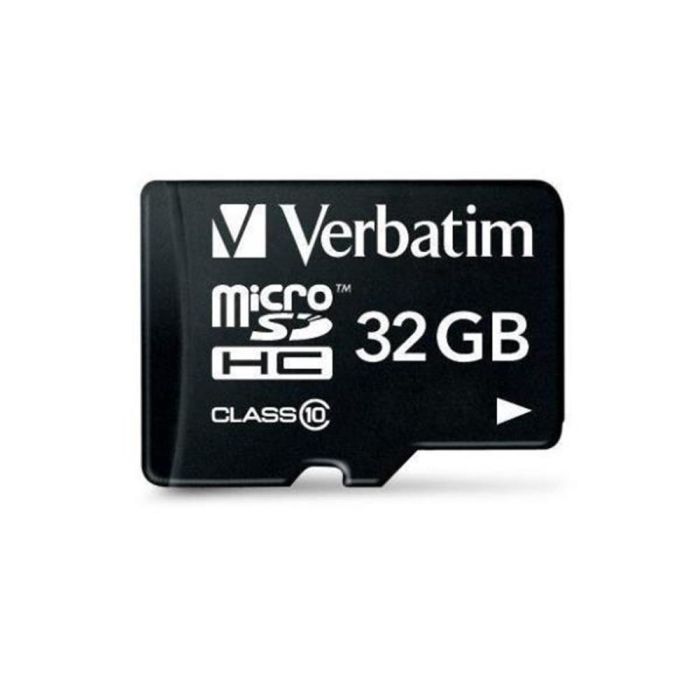 Verbatim Tarjeta de Memoria Micro SDHC 32GB Clase 10 de Alta Velocidad 10MB/s - Para Móviles, Cámaras y GPS con Adaptador SD 0 Verbatim Tarjeta de Memoria Micro SDHC 32GB Clase 10 de Alta Velocidad 10MB/s - Para Móviles, Cámaras y GPS con Adaptador SD 0
