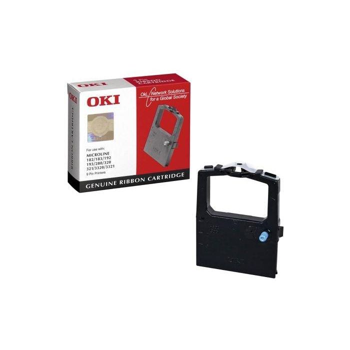 Oki Cinta Negro Nylon Ml 1822-280-320-321-3320-3321