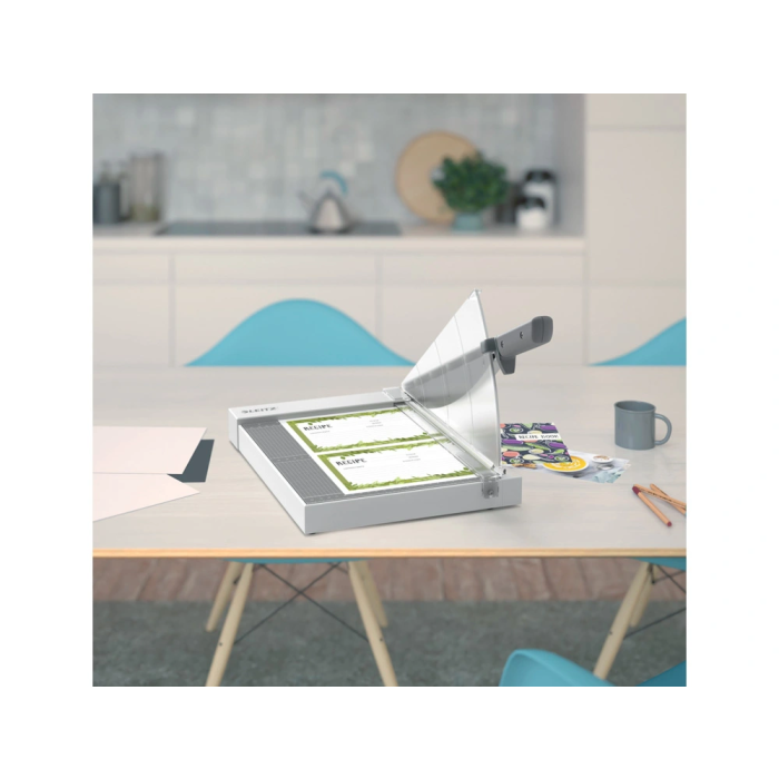 Guillotina Leitz Precision Home A4 Acero Inoxidable Plástico Gris 2
