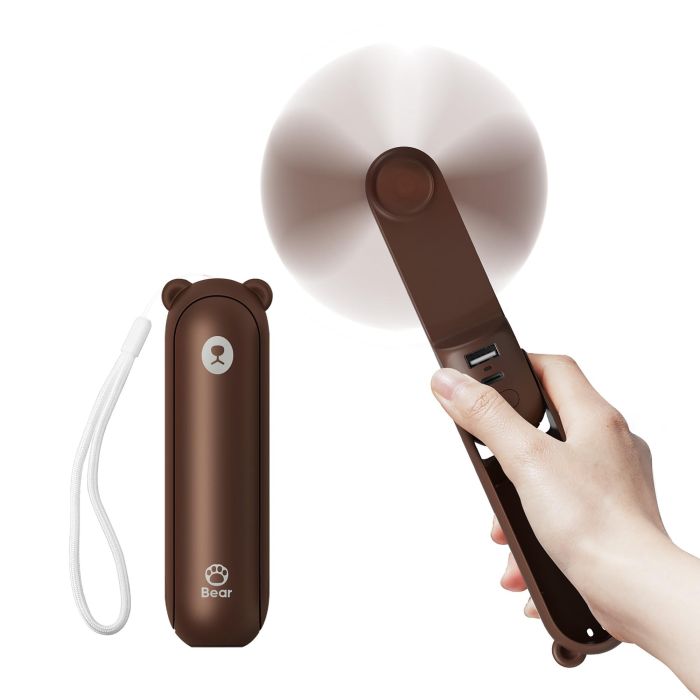 Jisulife Ventilador Portátil Life 8 Plus, Power Bank 4500mAh, Linterna, 46h Autonomía, USB-C, 3 Velocidades, Mini 1 Jisulife Ventilador Portátil Life 8 Plus, Power Bank 4500mAh, Linterna, 46h Autonomía, USB-C, 3 Velocidades, Mini 1