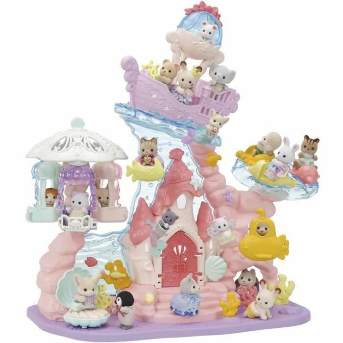 Figuras en miniatura - FAMILIAS SYLVANIAN - 5701 - El castillo de las sirenas 4