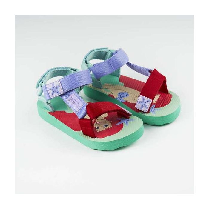 Sandalias Infantiles Disney Princess Turquesa 32 2