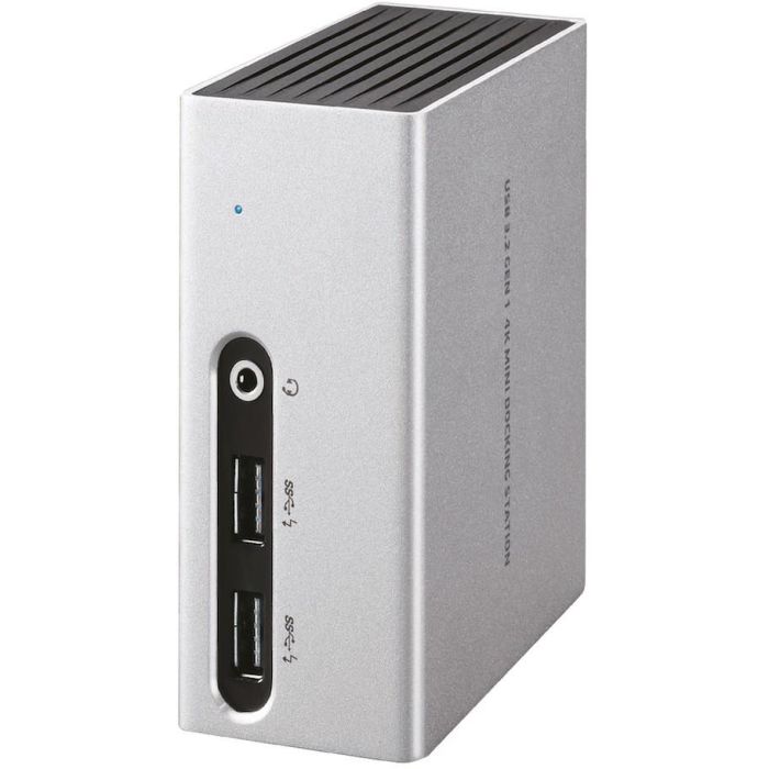 Club3D 4K Mini-Dockingst USB3 ->4xUSB3/HDMI/DVI/LAN silber 2 Club3D 4K Mini-Dockingst USB3 ->4xUSB3/HDMI/DVI/LAN silber 2