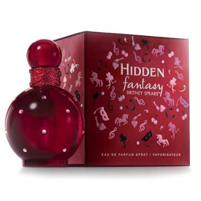Britney Spears Hidden Fantasy Eau De Perfume para Mujer, Floral Frutal Golosa, 100 mL
