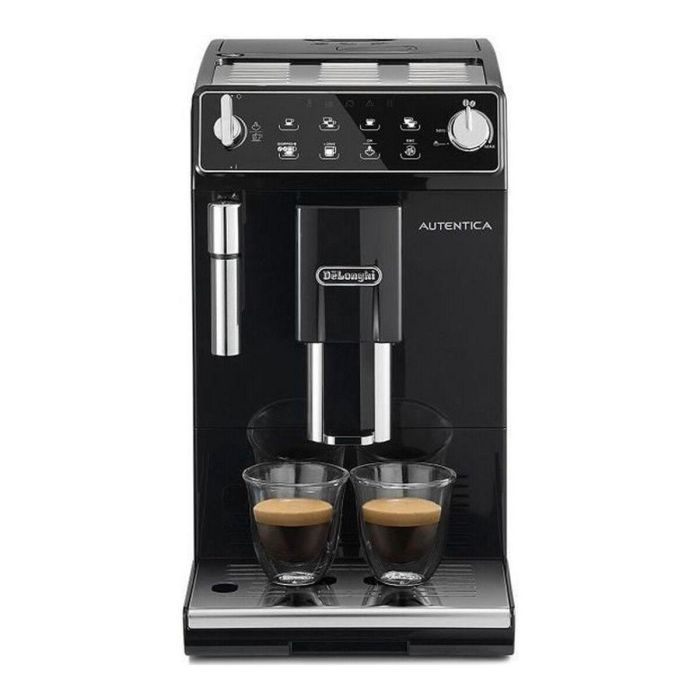 Delonghi ETAM29.510B Cafetera Espresso Automática con Molinillo Integrado para Granos de Café, 1-1.5L, Función Cappuccino, Negra 0 Delonghi ETAM29.510B Cafetera Espresso Automática con Molinillo Integrado para Granos de Café, 1-1.5L, Función Cappuccino, Negra 0