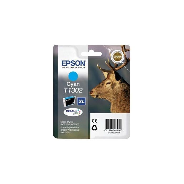 Epson Tinta Cian Stylus Office Bx320Fw - Cartucho de Tinta Cyan Compatible con Epson Stylus Office Bx320Fw 10.1ml