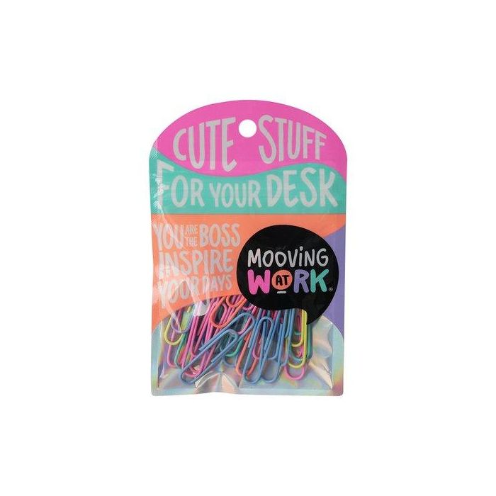 Clip Color Mooving 50Mm Blister De 25