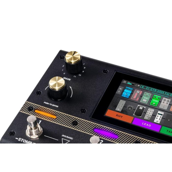 HEADRUSH Pedalera Multi-Efectos Flex Prime con Pantalla Táctil y Procesador DSP Potente para Guitarra y Bajo 8 HEADRUSH Pedalera Multi-Efectos Flex Prime con Pantalla Táctil y Procesador DSP Potente para Guitarra y Bajo 8