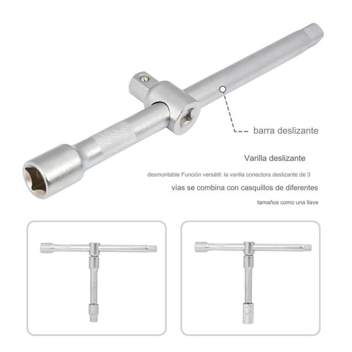 Workpro Juego de Herramientas Mecánicas 108 Piezas con Carracas, Vasos Torx y Puntas para Diversas Aplicaciones 9