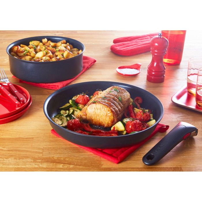 Sartén Tefal Ingenio Negro Ø 28 cm Aluminio (1 unidad) 1